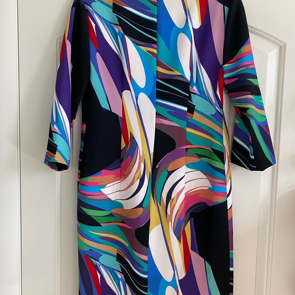 Trina Turk multicolor Jersey dress never worn NWOT - Picture 3 of 3
